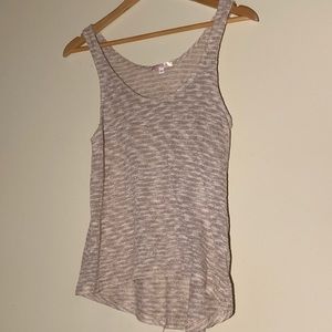 Sweater tank top